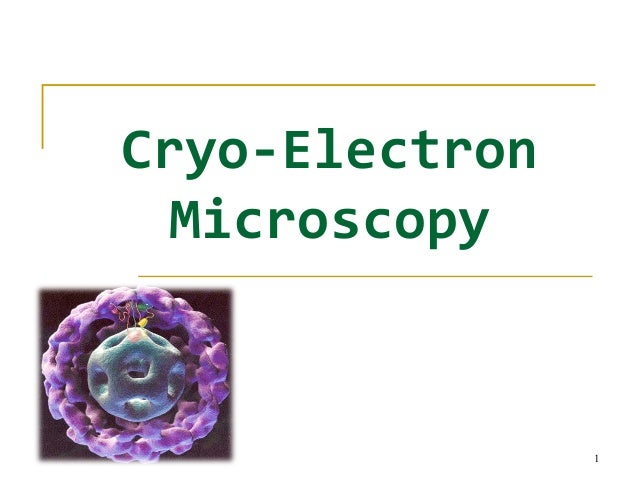 A Basic Introduction To Single Particles Cryo Electron Microscopy A Basic Introduction To Single Particles Cryo Electron Microscopy