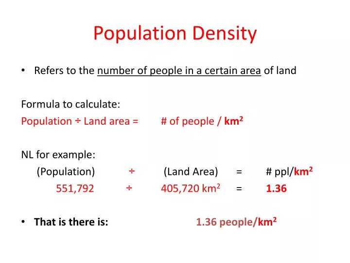 The Ultimate Guide to Population Density