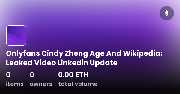 Cindy Zheng Onlyfans Leaked