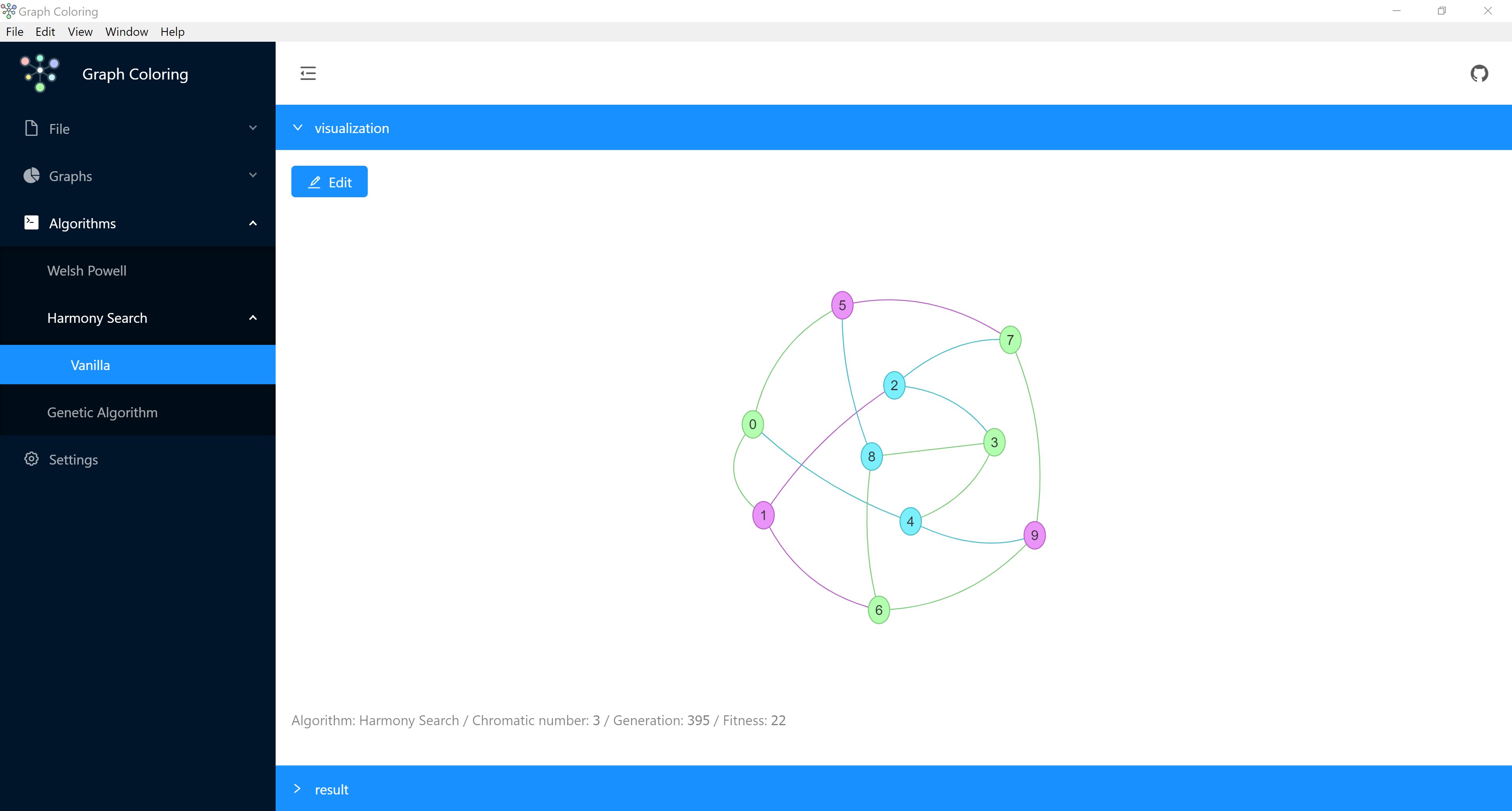 Coloring Graph