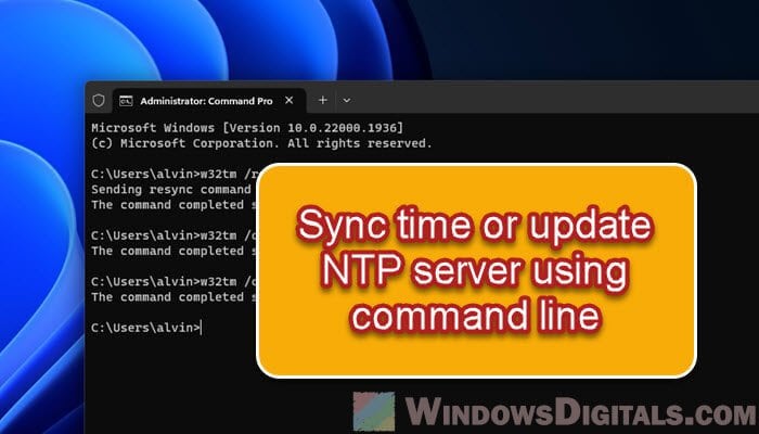 Commands To Sync Time Or Change Ntp Server In Cmd R Windows10howto Commands To Sync Time Or Change Ntp Server In Cmd R Windows10howto