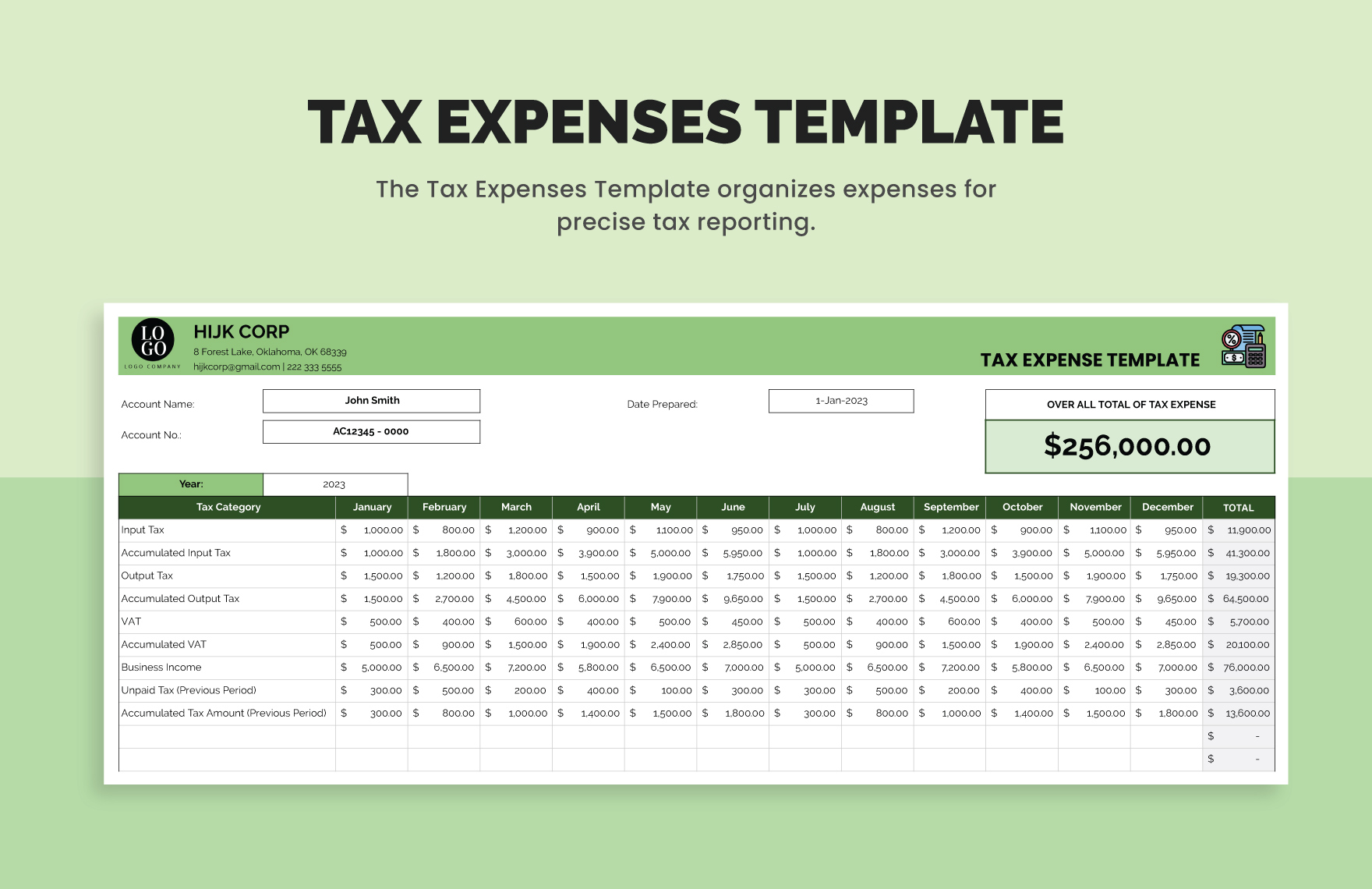 Comprehensive Breakdown Of Expenses Excel Template And Google Sheets Comprehensive Breakdown Of Expenses Excel Template And Google Sheets