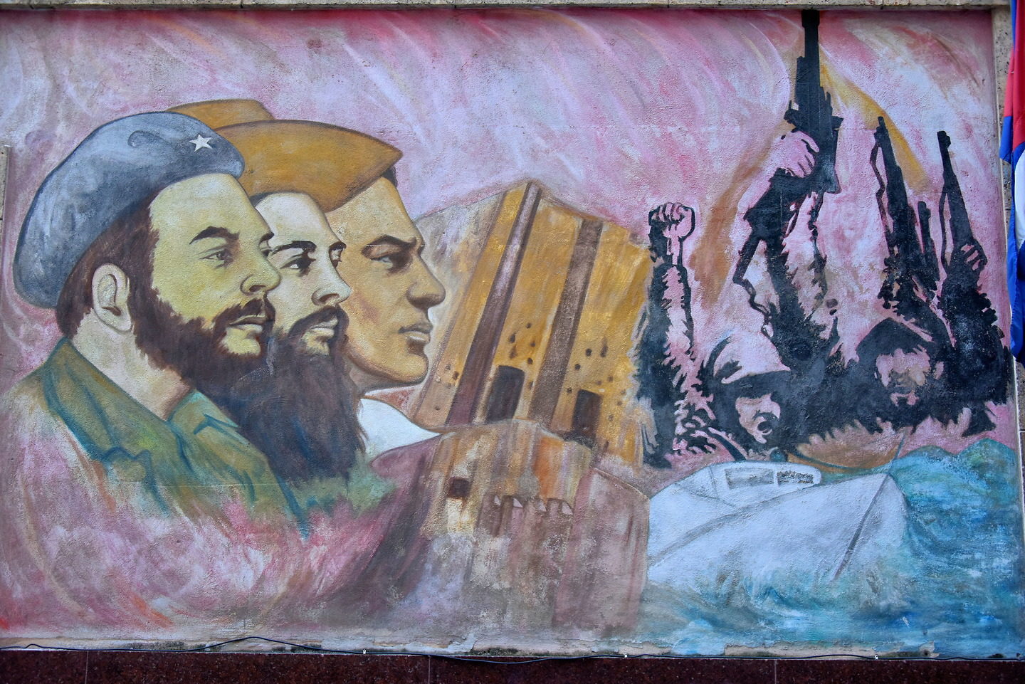 Cuban Revolution Leaders Mural In Havana Cuba Encircle Photos Cuban Revolution Leaders Mural In Havana Cuba Encircle Photos