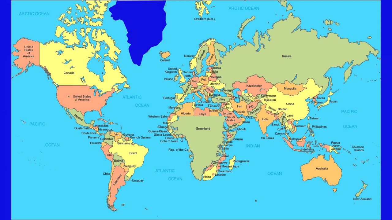 Global Map Flat