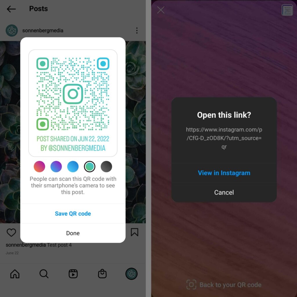 How To Create An Instagram Qr Code For Marketing Social Media Examiner How To Create An Instagram Qr Code For Marketing Social Media Examiner