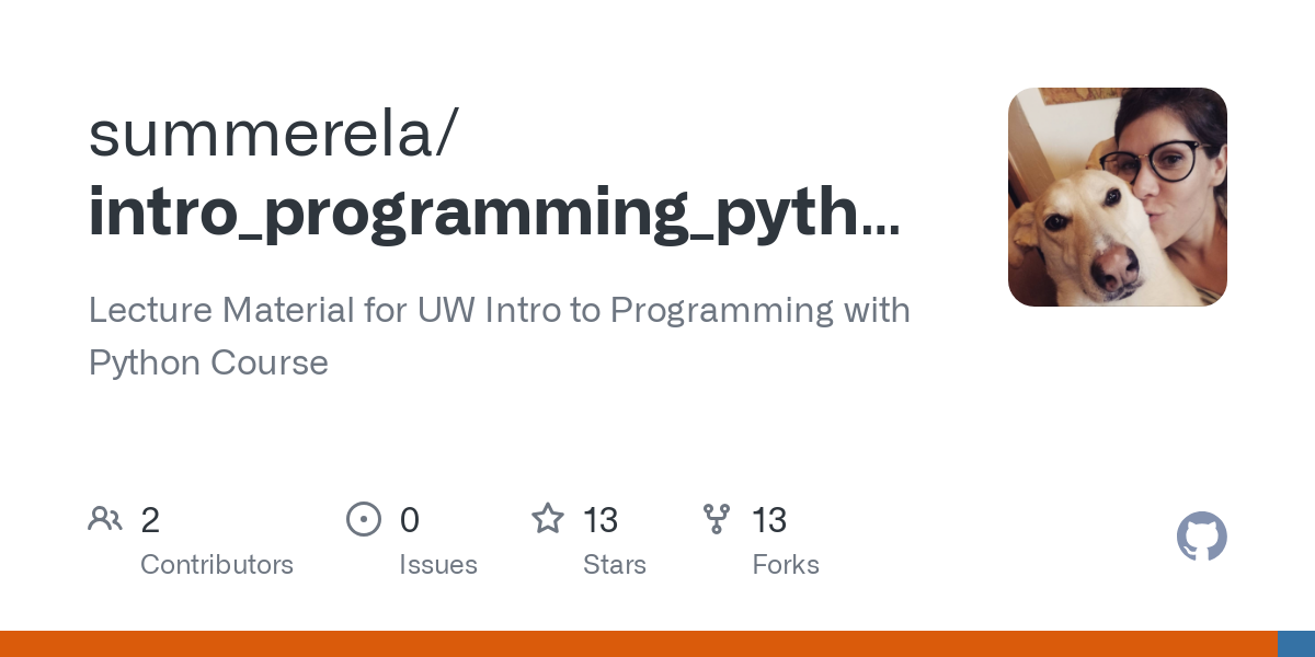 Intro To Programming In Python