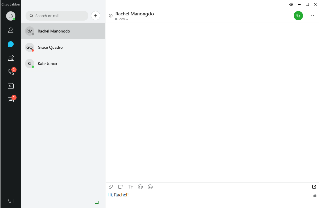Jabber Online Chat