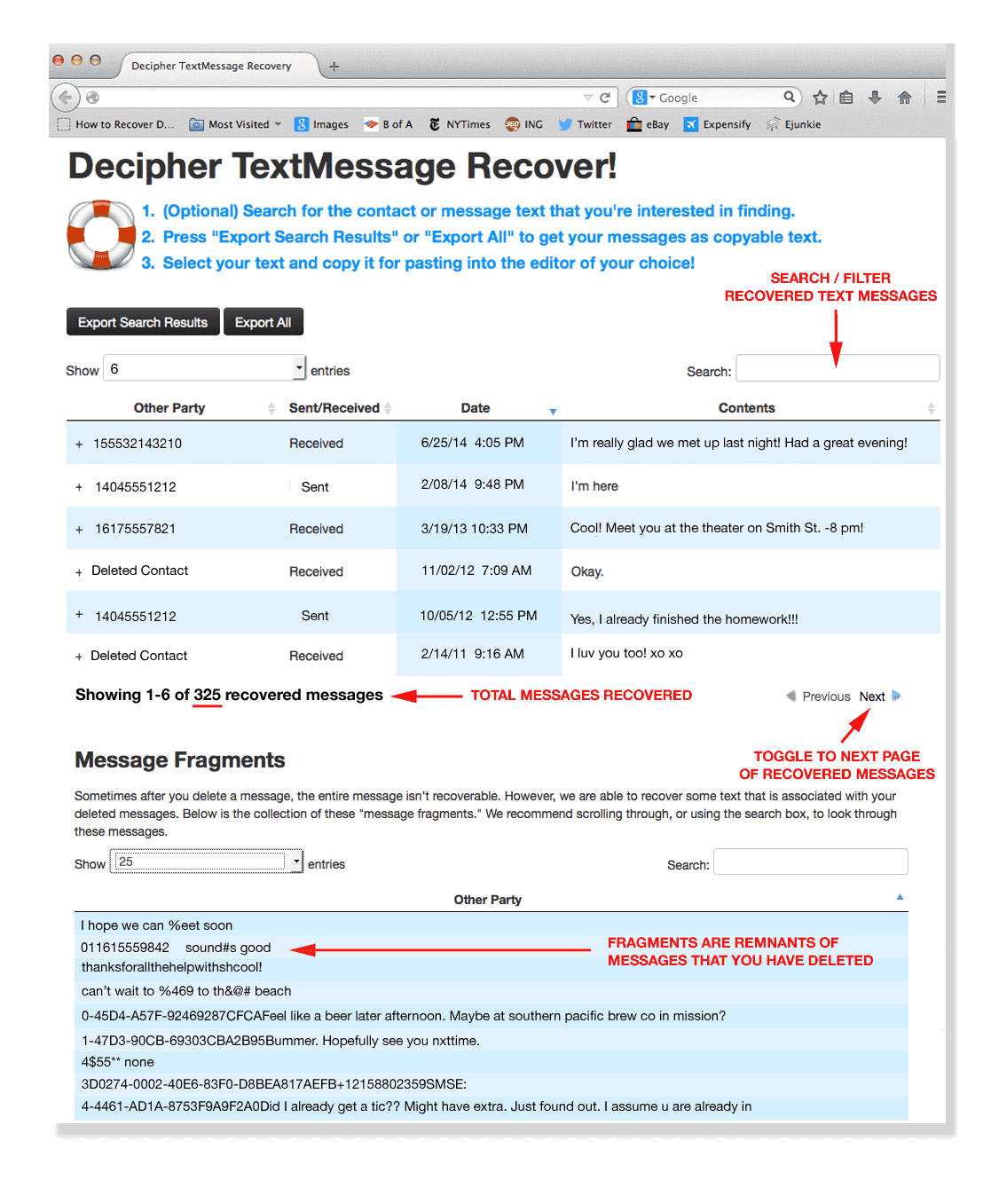 How to Recover Lost iPhone Texts