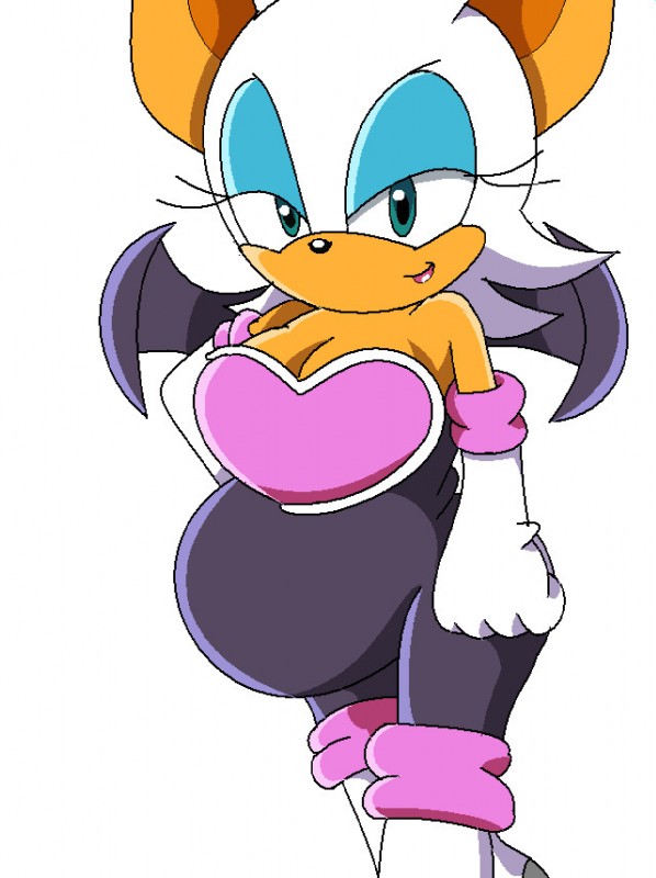 Rouge's Bat-Sized Breast Evolution