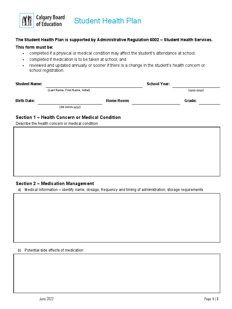 Student Health Plan