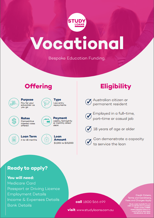Study Loans Available