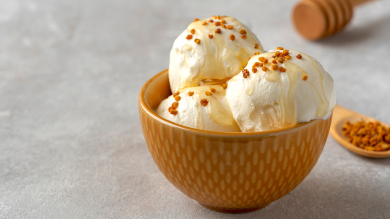 The First Ice Cream Flavor Was A Sweet Combination Of Honey And Nectar The First Ice Cream Flavor Was A Sweet Combination Of Honey And Nectar