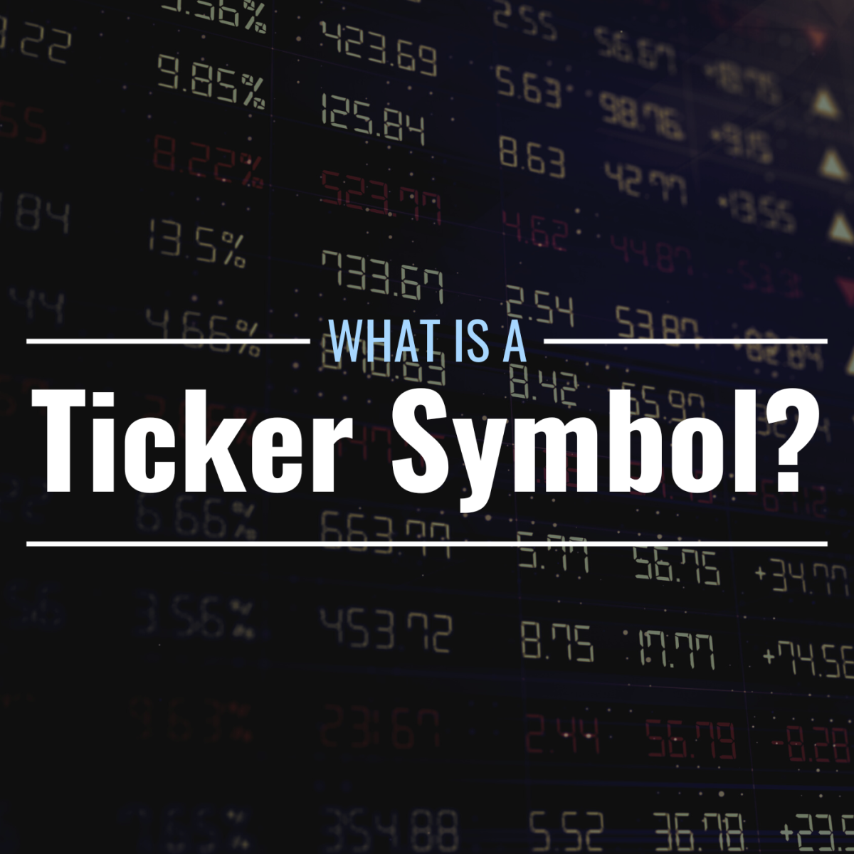 Ticker Symbol Stocks