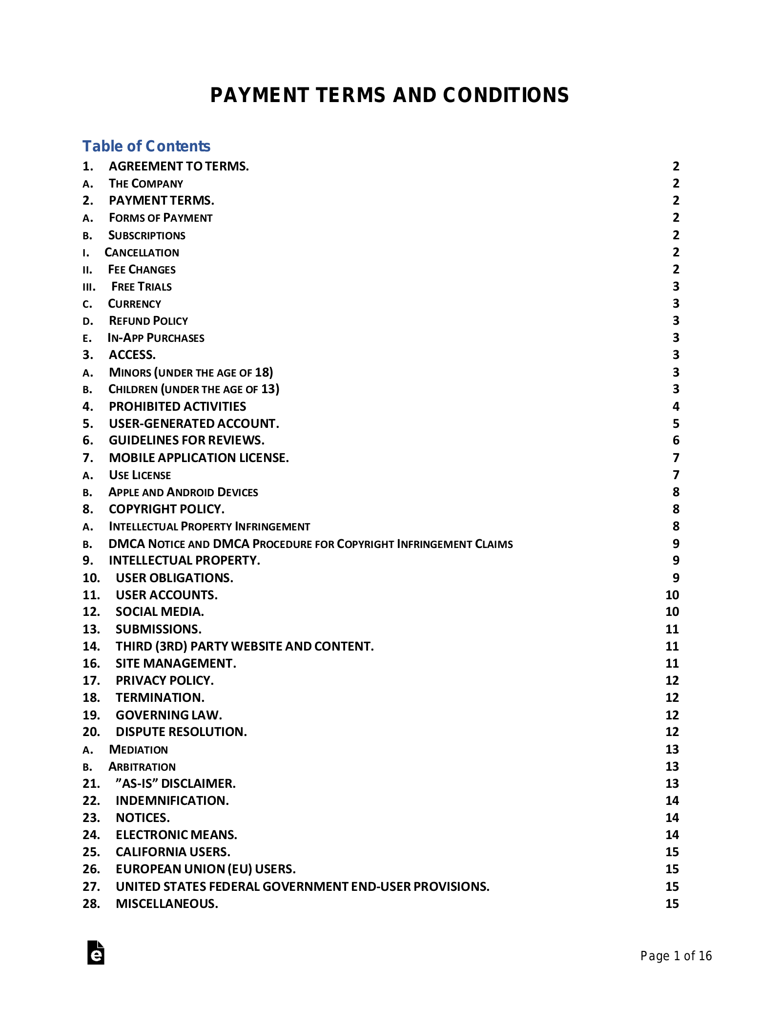 What Are Payment Terms What Are Payment Terms