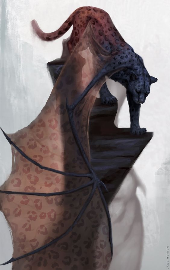 Wild Fantasy Animal Paintings By Jade Merien Daily Design Wild Fantasy Animal Paintings By Jade Merien Daily Design